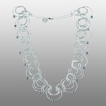 Starry Night II Necklace - Blue Zircons