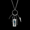 Kind of Blue Pendant Necklace