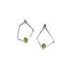 Big Green Trapezoid Necklace