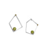 Big Green Trapezoid Necklace