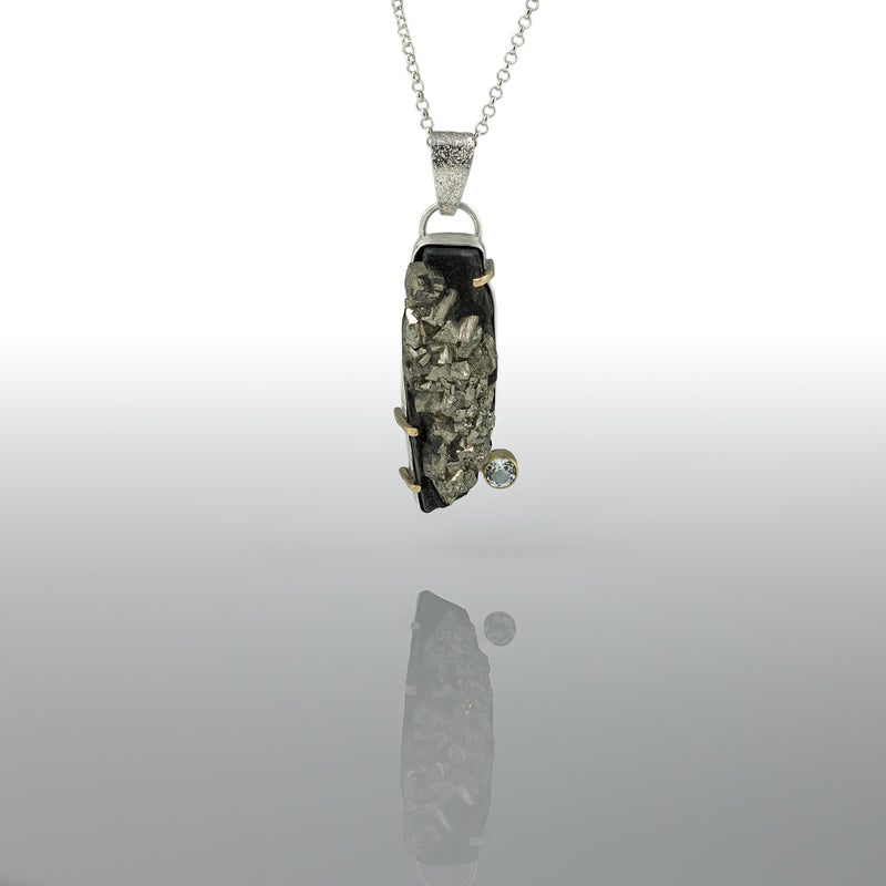 Pyrite III Pendant Necklace