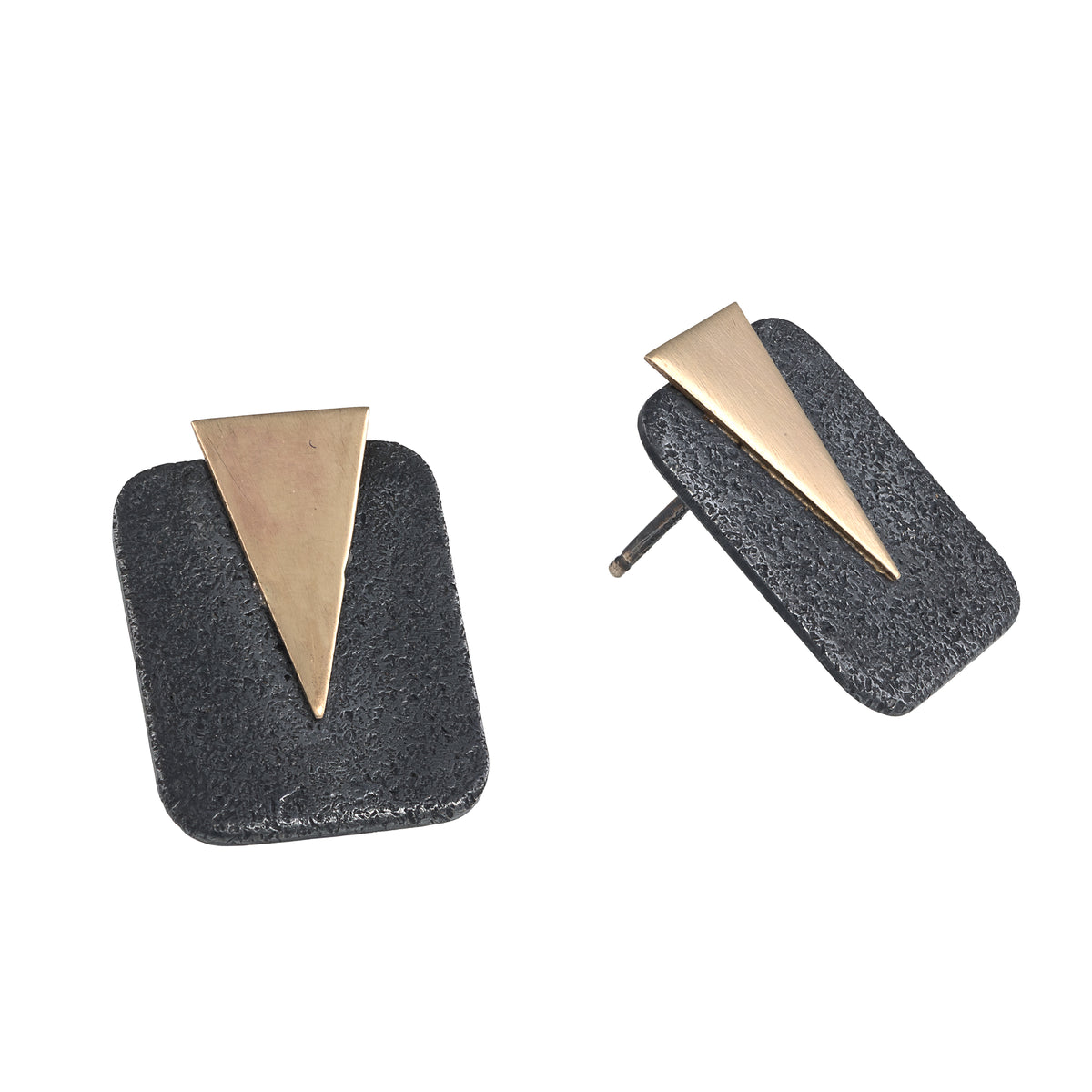 Golden Arrow Post Earrings