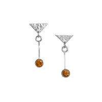Solar Drop Post Earrings