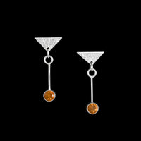 Solar Drop Post Earrings