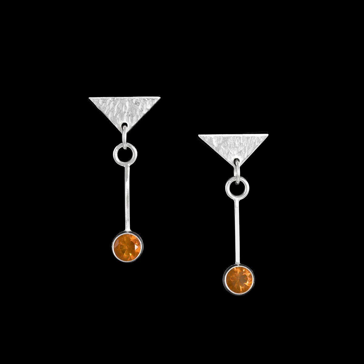Solar Drop Post Earrings