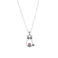 Pink Pearl Pendant Necklace