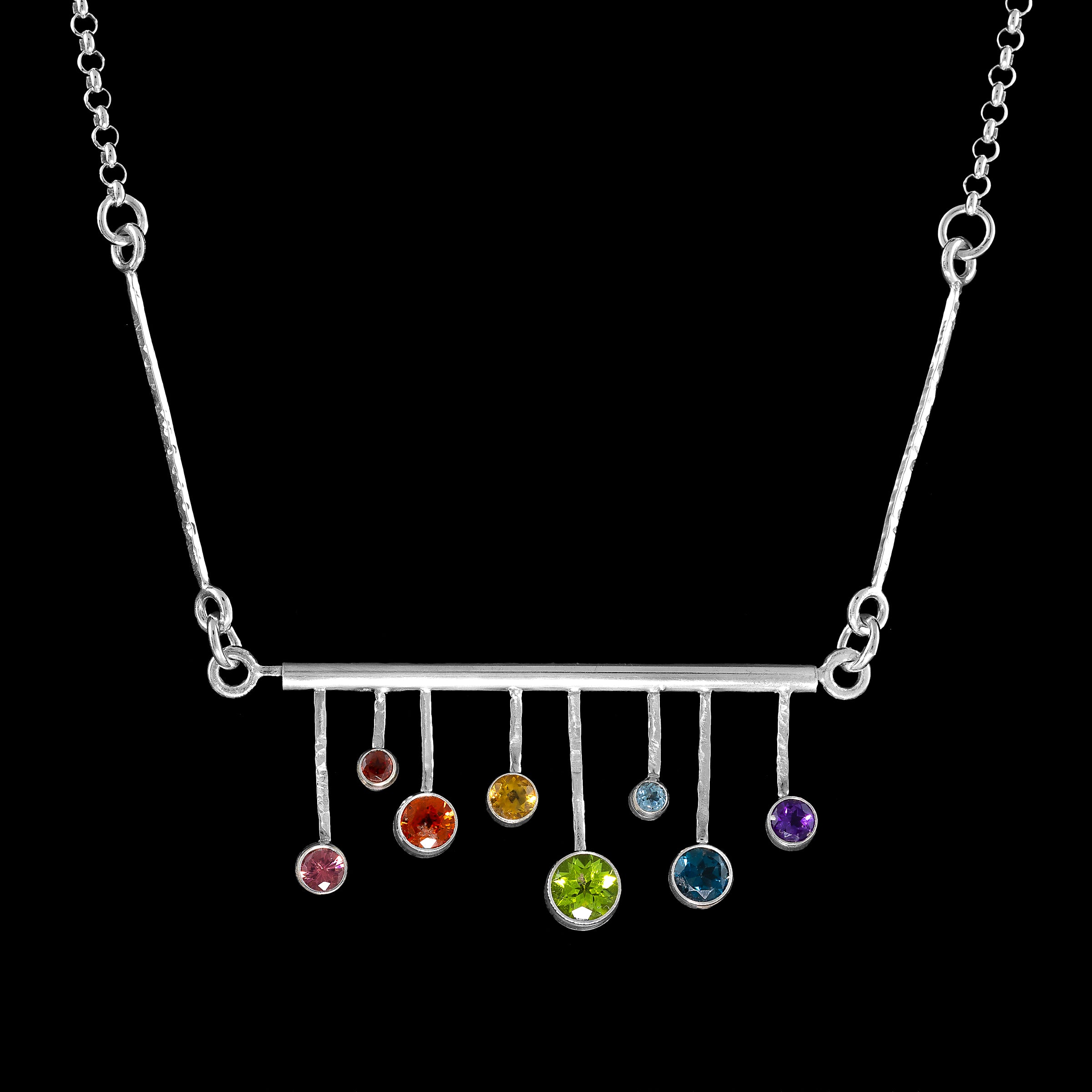 Pride V Necklace – Kathleen Baker Metalwork