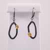 Sibling Rivalry II Earrings - Oxidized