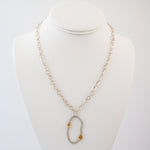 "Sibling Rivalry I" Necklace - Silver