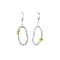 Sibling Rivalry I Earrings - Silver