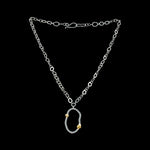 Sibling Rivalry I Necklace - Silver