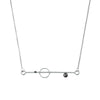 "Line Segments II" Necklace