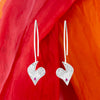 Pink Heart Earrings